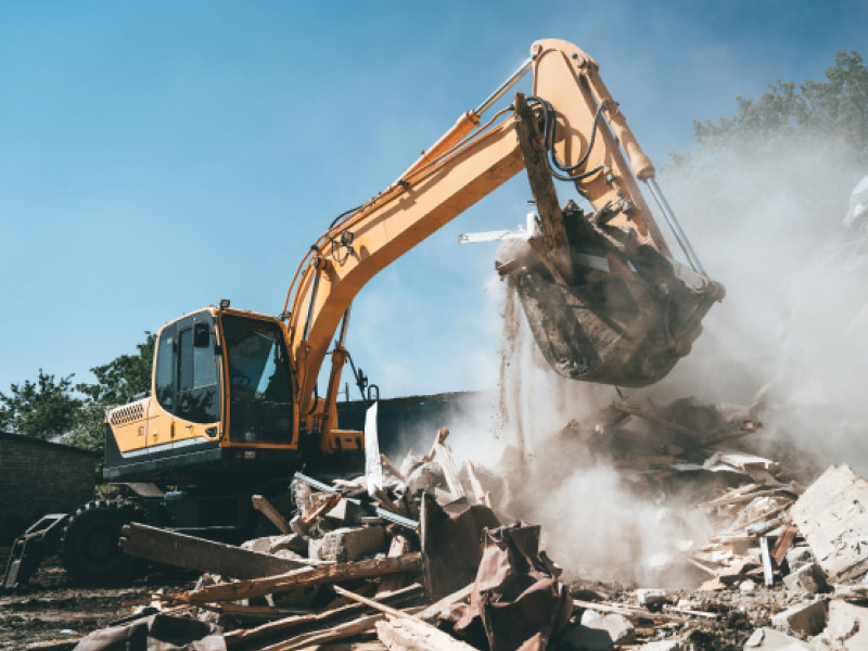 Bild Rückbauarbeiten