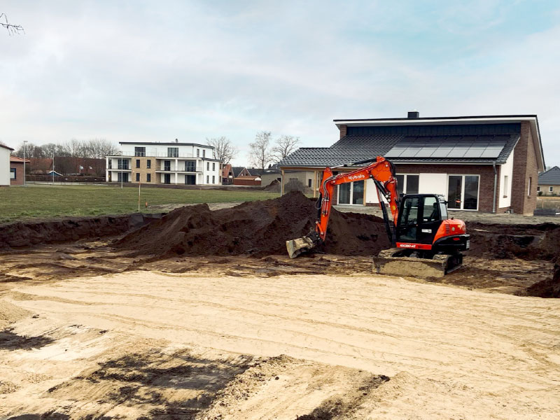 Bild Sandplatten für Neubauten